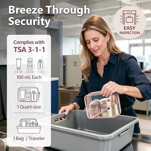 TSA Approved Toiletry Bag (2 Count)