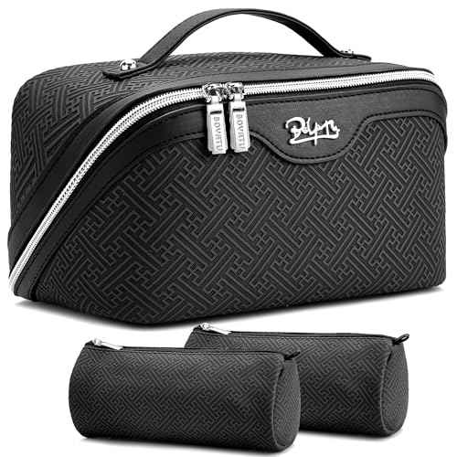 Travel Makeup Bags for Women (3 Count)