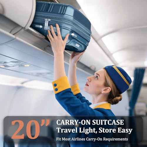 Luggage Sets 6 Piece Expandable Suitcase (6 Count)