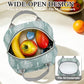 Lunch Bag for Women Insulated Lunch Box Corduroy Lunch Tote Cooler for Travel Work Picnic