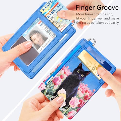 Slim Minimalist Wallet RFID Credit Card Holder for Men