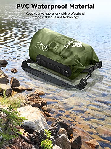 Dry Bag Waterproof Backpack with Phone Case