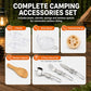 12pcs Camping Cooking Set for 1