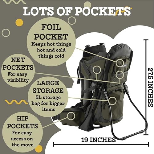 Hiking Baby Carrier Backpack