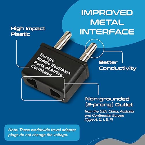 Universal Travel Adapter (5 Count)