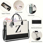 Personalized Initial Tote Bag