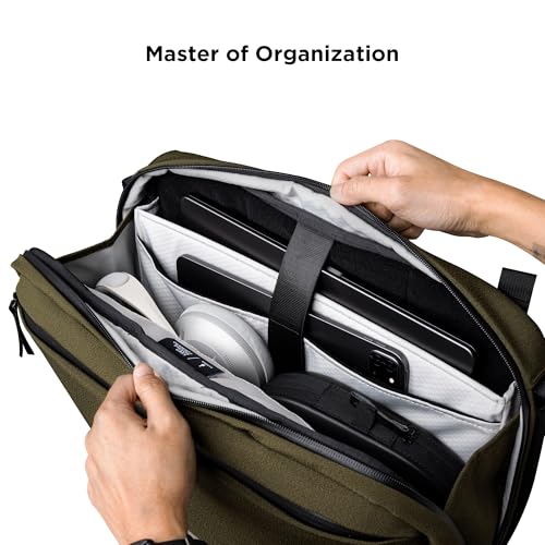 Elements Tech Brief Pro 12L Laptop Briefcase Backpack Green