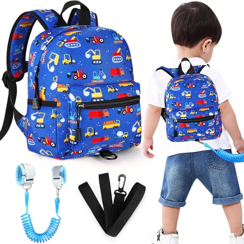Toddler Backpack Leash with Anti Lost Wrist Link