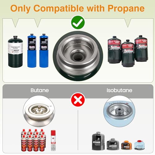 2 Burner Camping Stove with Windshield