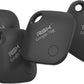 Air Tracker Tag 4 Pack for Android Luggage Tracker Tags Works with Google Find Hub, Bluetooth Tracker Smart Key Finder and Item Locator for Luggage, Backpack, Suitcases, Replaceable Battery