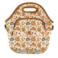 LunchTote Zippered Bag Insulated Neoprene Caddy (Cozy Season / X-Large 6.5 Quart Lunch Tote)