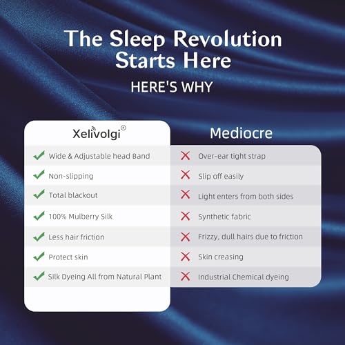 Silk Sleep Mask for Women and Men