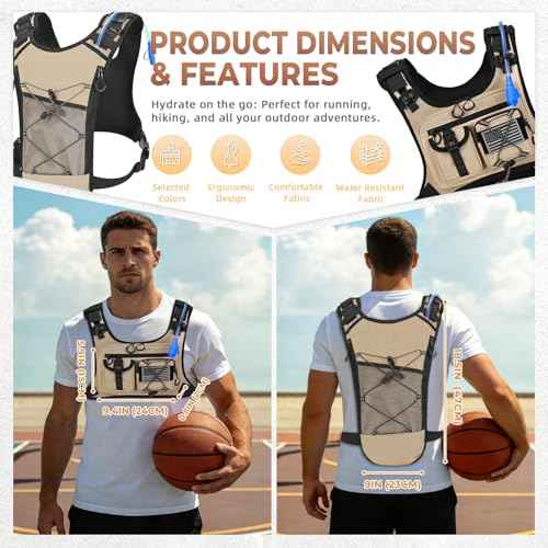 USA Patent Running Hydration Vest Backpack