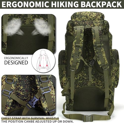 Hiking Backpack for Men 70L