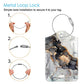 Luggage Tags Privacy Cover ID Label for Travel Bag Suitcase (2 Count)