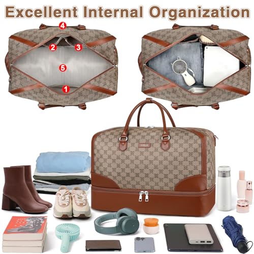 Weekender Overnight Bag for Women (3 Count)
