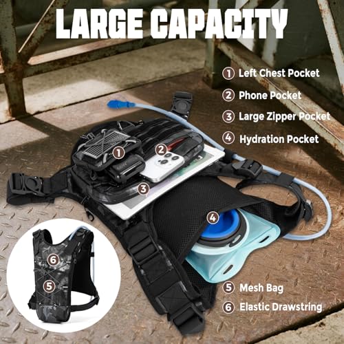 Hydration Vest with 2L Leak