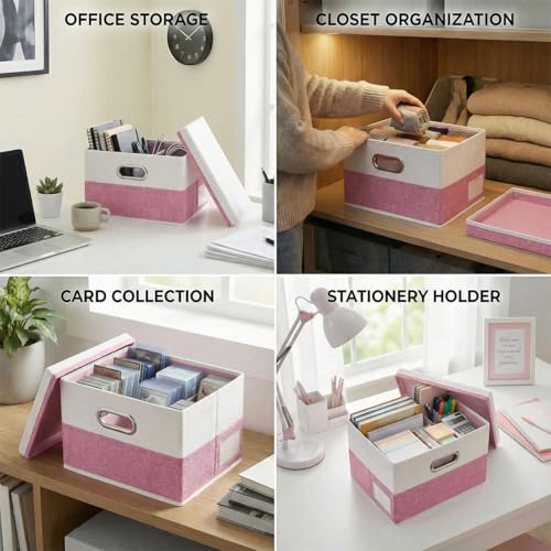 Storage Bins with Lids [3 (3 Count)