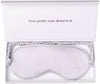 Silk Sleep Mask Light Blocking Luxury 100% Mulberry 19mm Silk Eye Mask Eye Cover Blindfold Ultra Soft Light & Comfy Anti Aging Skin Care with Travel Bag Gift Package