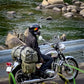 Waterproof Motorcycle Duffel Bag Tail Bag 70L Dry Bags Luggage