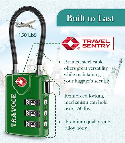 TSA Approved Luggage Locks