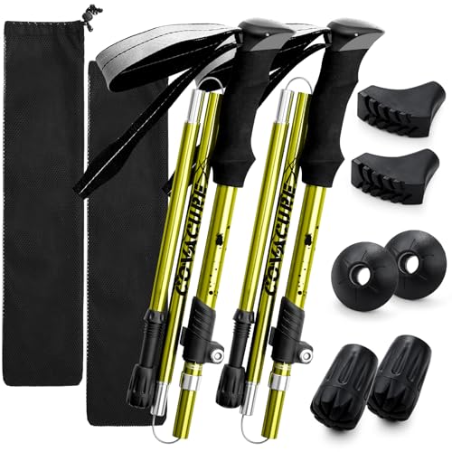Hiking Poles 7075 Aluminum Tri (2 Count)