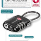 TSA Approved Cable Luggage Locks