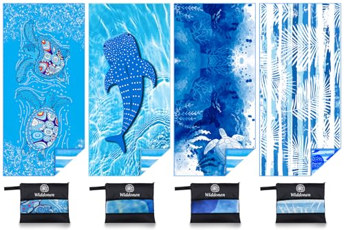 Microfiber Beach Towel (4 Count)