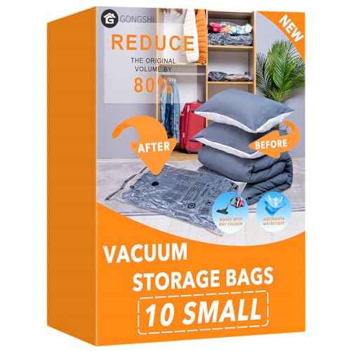 Vacuum Storage Bags for Clothing (10 Count)