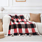 Sherpa Blanket Twin Plaid Thick Bed Blanket