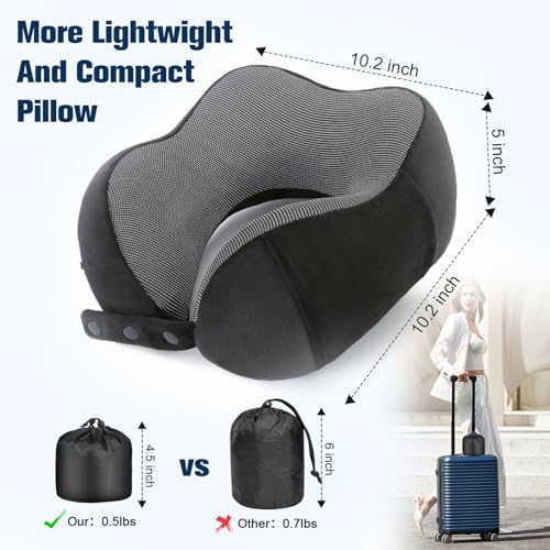 Neck Pillow for Traveling (4 Count)