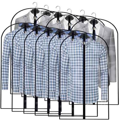 Garment Bags for Hanging Clothes (12 Count)