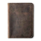 Standard Full Grain Crazy Horse Leather Passport Holder