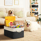 15.7" x 12" Wide & Low Fabric Storage Bin (3 Count)