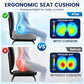 Seat Cushion XL Large Memory Foam Cushion for