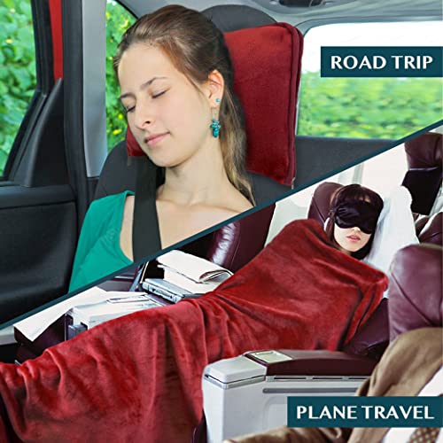 Travel Blanket Pillow