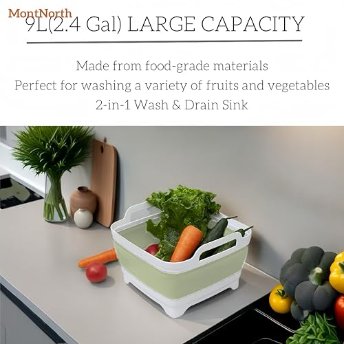 Collapsible Wash Basin 9L
