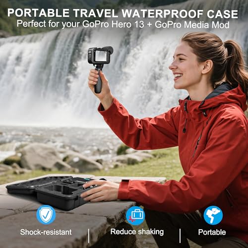 Travel Waterproof Hard Case for Gopro Hero 13