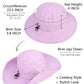UPF 50+ Wide Brim Sun Hat with Neck Flap