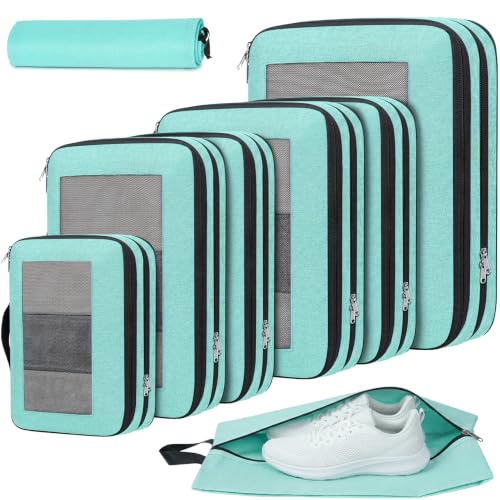Compression Packing Cubes for Travel (8 Count)