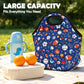 Neoprene Kids Lunch box Insulated Soft Bag Mini Cooler Thermal Meal Tote Kit for Boys
