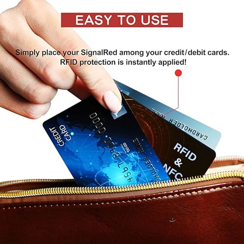 5 Pack RFID Blocking Card for Credit Debit Card (5 Count)