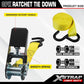 8 PK Ratchet Tie Down Straps (8 Count)