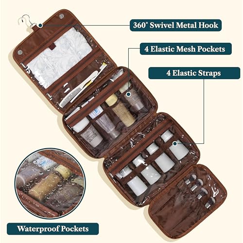 Hanging Toiletry Bag for Women Men