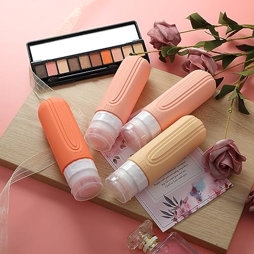 Travel Bottles for Toiletries (4 Count)