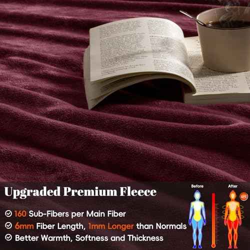 Fleece Blanket King 108"x90"