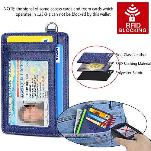 Slim Minimalist Wallet RFID Credit Card Holder for Men