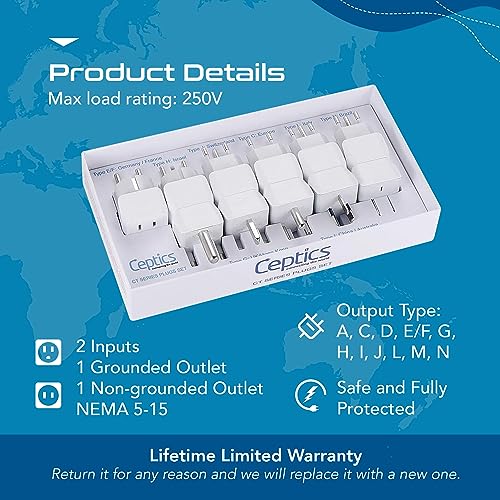 World Travel Adapter Set