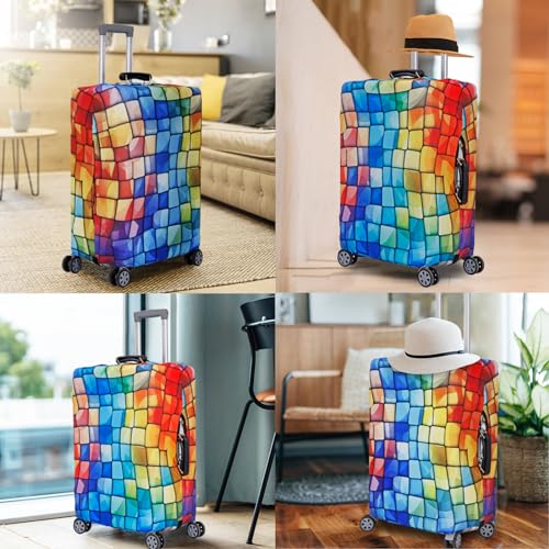 Thicker Travel Luggage Covers with Luggage Tag For Suitcase Tsa Approved