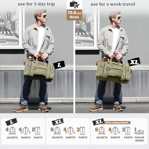 Canvas Duffle Bag